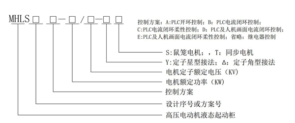 贵州笼型电机起动器型号说明